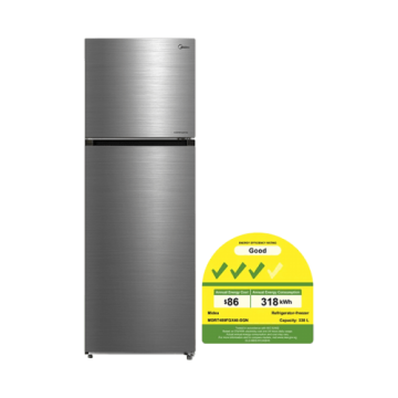 MIDEA MDRT489FGX46 Top Mount Fridge(338L)(ENERGY EFFICIENCY CLASS 3)